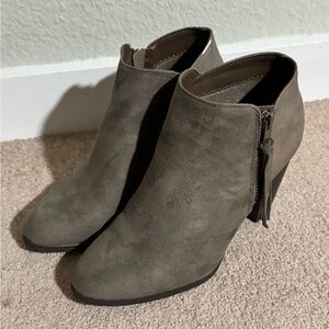 Taupe Ankle Booties